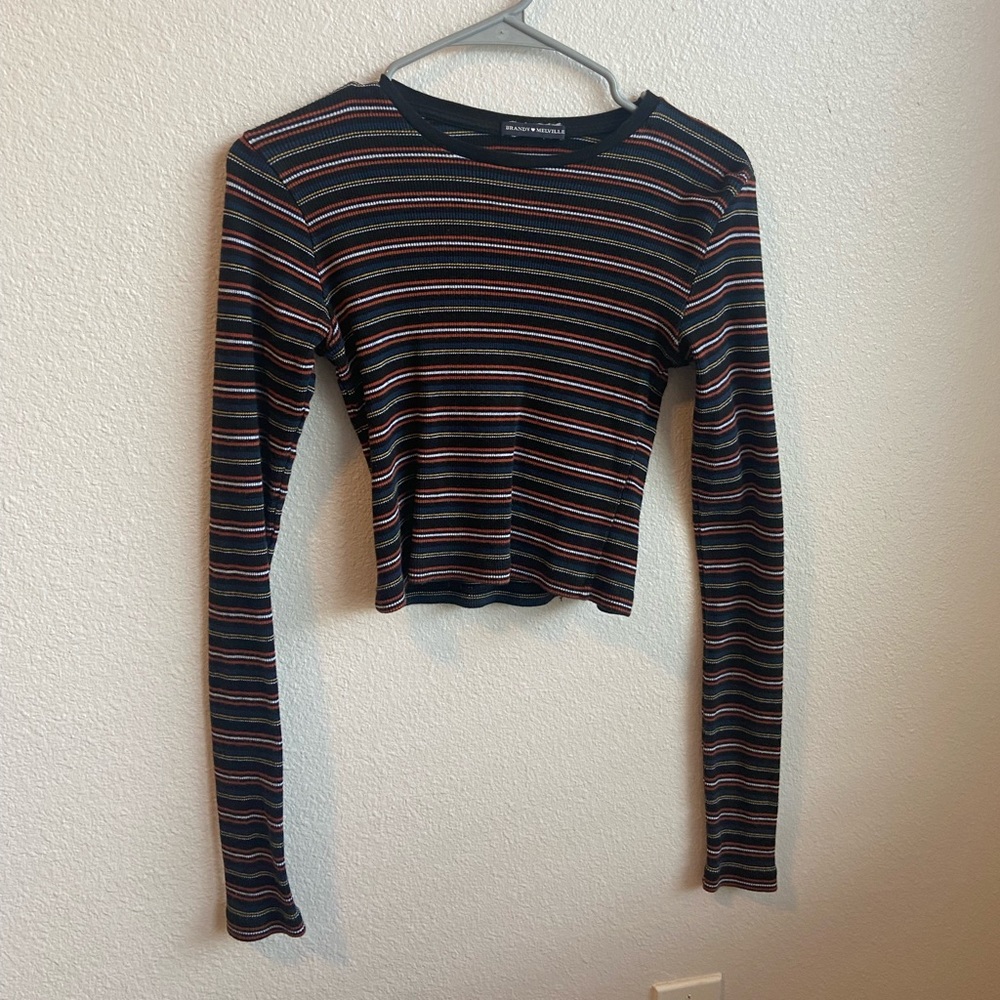 Brandy Melville Knit Long Sleeve Top